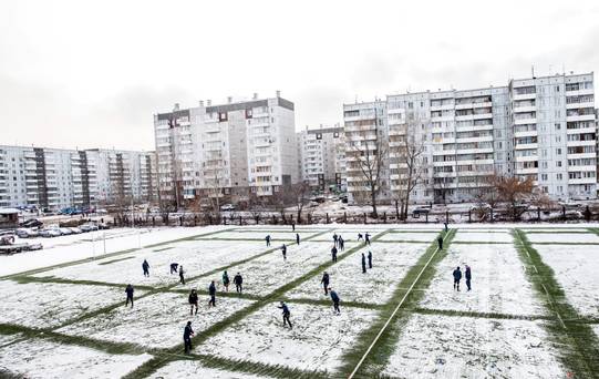 Тренировочное поле в Красноярске