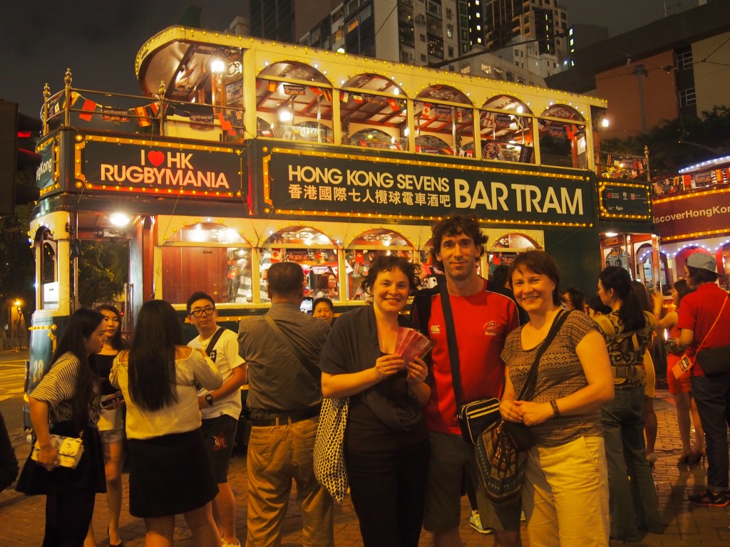 Регбийный трамвай в Гонконге