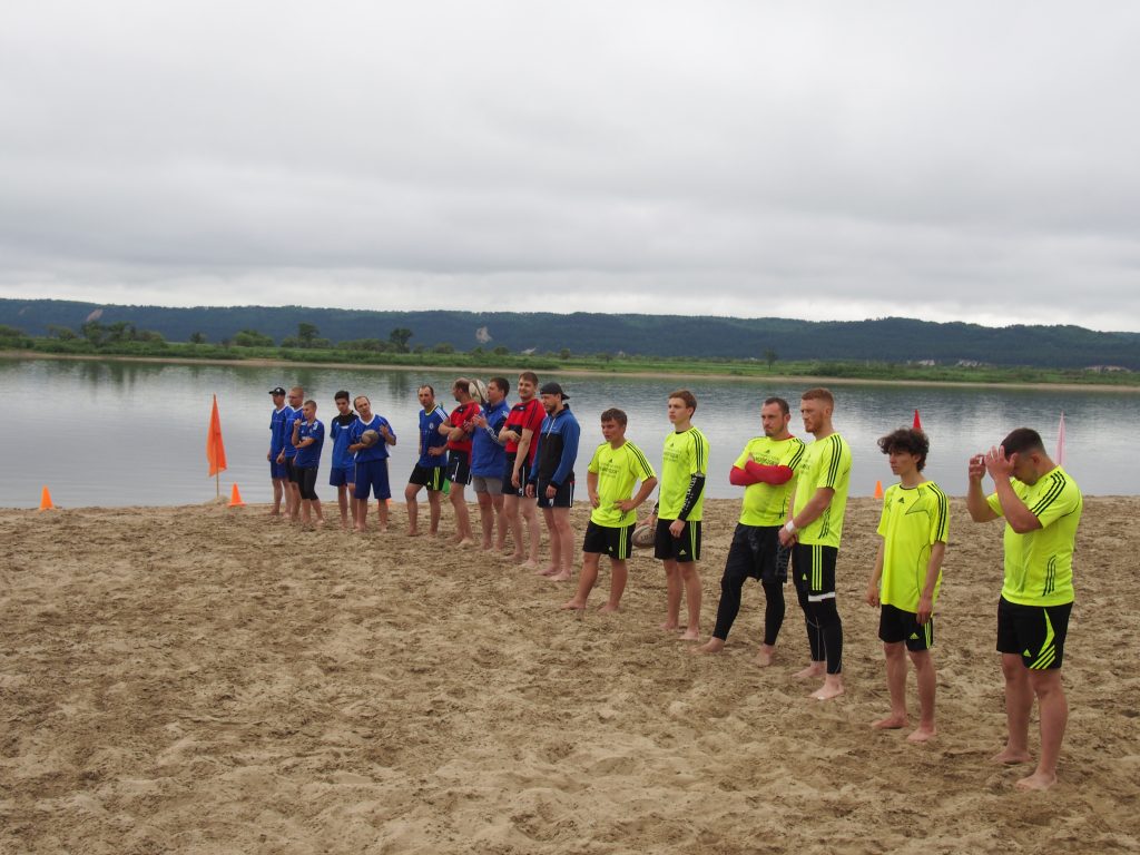 Чемпионат Дальнего Востока по пляжному регби. Участники